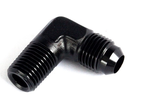 AN4 - 1/4"NPT smidd 90°