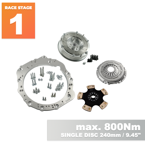 PMC RACE Steg 1 Nissan SR - BMW M57N HGD JGA - 240mm / 9.45"