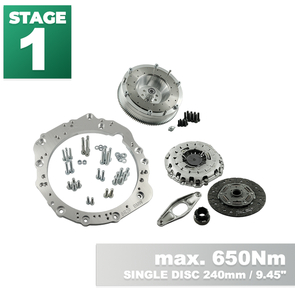 PMC Steg 1 Nissan SR - BMW M57N HGD JGA - 240mm / 9.45"