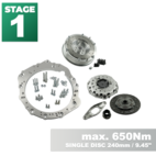 PMC Steg 1 Nissan SR - BMW M57N HGD JGA - 240mm / 9.45"