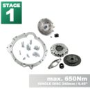 PMC Steg 1 Nissan RB - BMW M57N HGD JGA - 240mm / 9.45"