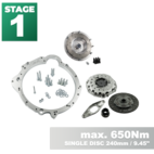 PMC Steg 1 Nissan RB - BMW M57N HGD JGA - 240mm / 9.45"