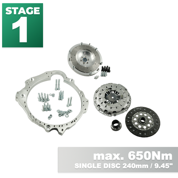 PMC Steg 1 Nissan RB - BMW M57 / E46 S54 M3 - 240mm / 9.45"