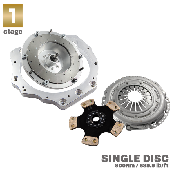 PMC RACE Steg 1 Saab H - BMW M57N HGU HGK - 240mm / 9.45"