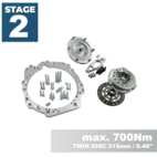 PMC Steg 2 Toyota UZ - BMW M57N HGU HGK - 215mm / 8.46"