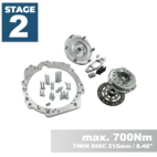 PMC Steg 2 Toyota UZ - BMW M57N HGD JGA - 215mm / 8.46"