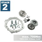 PMC Steg 2 Toyota JZ 1JZ 2JZ - BMW N54 6-speed - 215mm / 8.46"