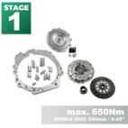 PMC Steg 1 Toyota UZ - BMW M57 / E46 S54 M3 - 240mm / 9.45"