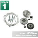 PMC Steg 1 Toyota JZ 1JZ 2JZ - manuell BMW M57 / E46 S54 M3 - 240mm / 9.45"