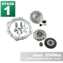 PMC Steg 1 Toyota JZ 1JZ 2JZ - BMW M57N M57N2 6-Speed HGD JGA HGA - 240mm / 9.45"