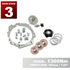 PMC RACE Steg 3 Toyota UZ - BMW M57N HGD JGA - 184mm / 7.25" (P)