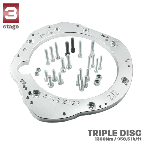 PMC RACE Steg 3 Toyota JZ 1JZ 2JZ - Nissan 350Z Z33 370Z Z34 CD009 - 184mm / 7.25"