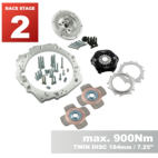 PMC RACE Steg 2 Toyota JZ - BMW M57N HGU HGK / N54 - 184mm 7.25" (P)