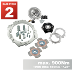 PMC RACE Steg 2 Toyota JZ - BMW M50 S50 M52 S52 M54 - 184mm / 7.25" (S)