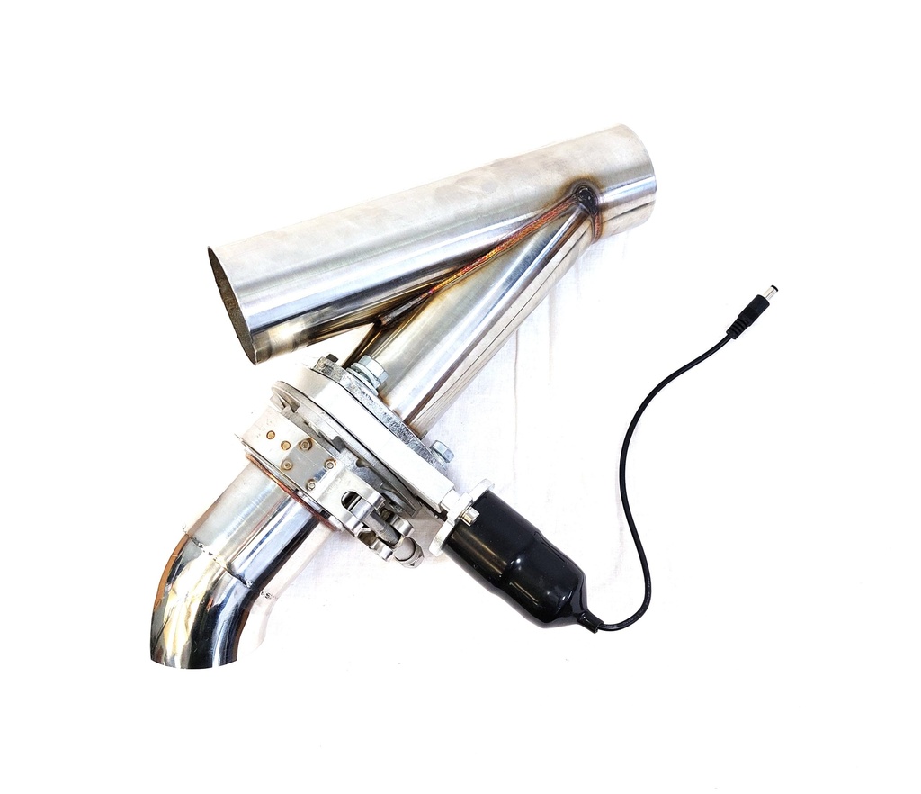 Avgasspjäll / exhaust cutout 3,5" (89mm)