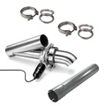 Avgasspjäll / exhaust cutout 3,5" (89mm) - KIT