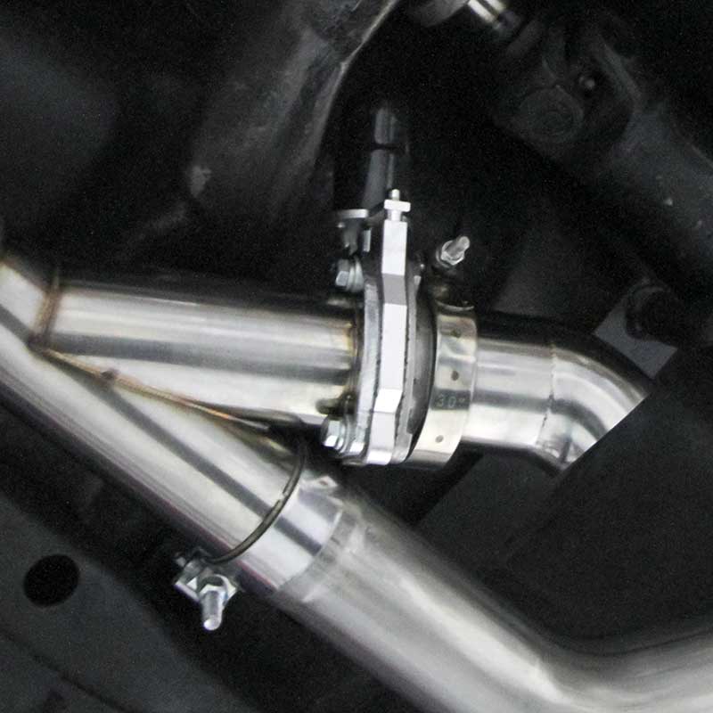 Avgasspjäll / exhaust cutout 3,5" (89mm)