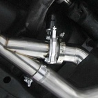 Avgasspjäll / exhaust cutout 4" (102mm) - KIT