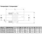 Flänsförband 2,5 tum Rostfritt (63,5mm)