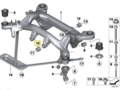 IRP Differentialbussning Aluminium BMW E8X, E9X M1, M3