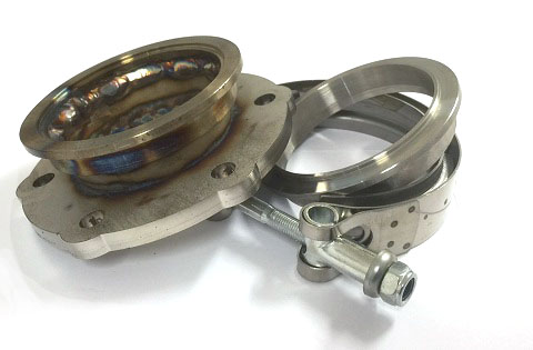 Holset Super HX40 6-bult - 3,5" v-band kit RF