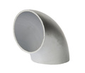 Aluminiumrör 90 grader 100x3mm tum (4 tum)