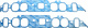 Insugspackningar Chevrolet 396-454 Oval port