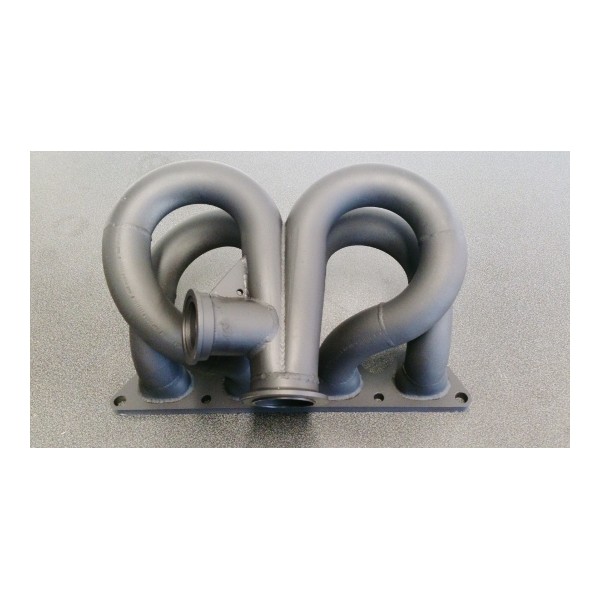 Grenrör Mitsubishi EVO 4-9 svartstål