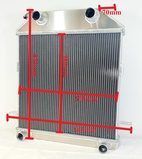 Vattenkylare Ford/Hot Rod 39-40 Sidventil