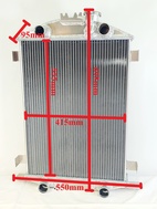 Vattenkylare A-Ford 30-31 Sidventil