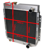 Vattenkylare Ford Mustang 64-66, Falcon, Ranchero 62-65