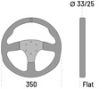 Sparco R350 Ratt Läder
