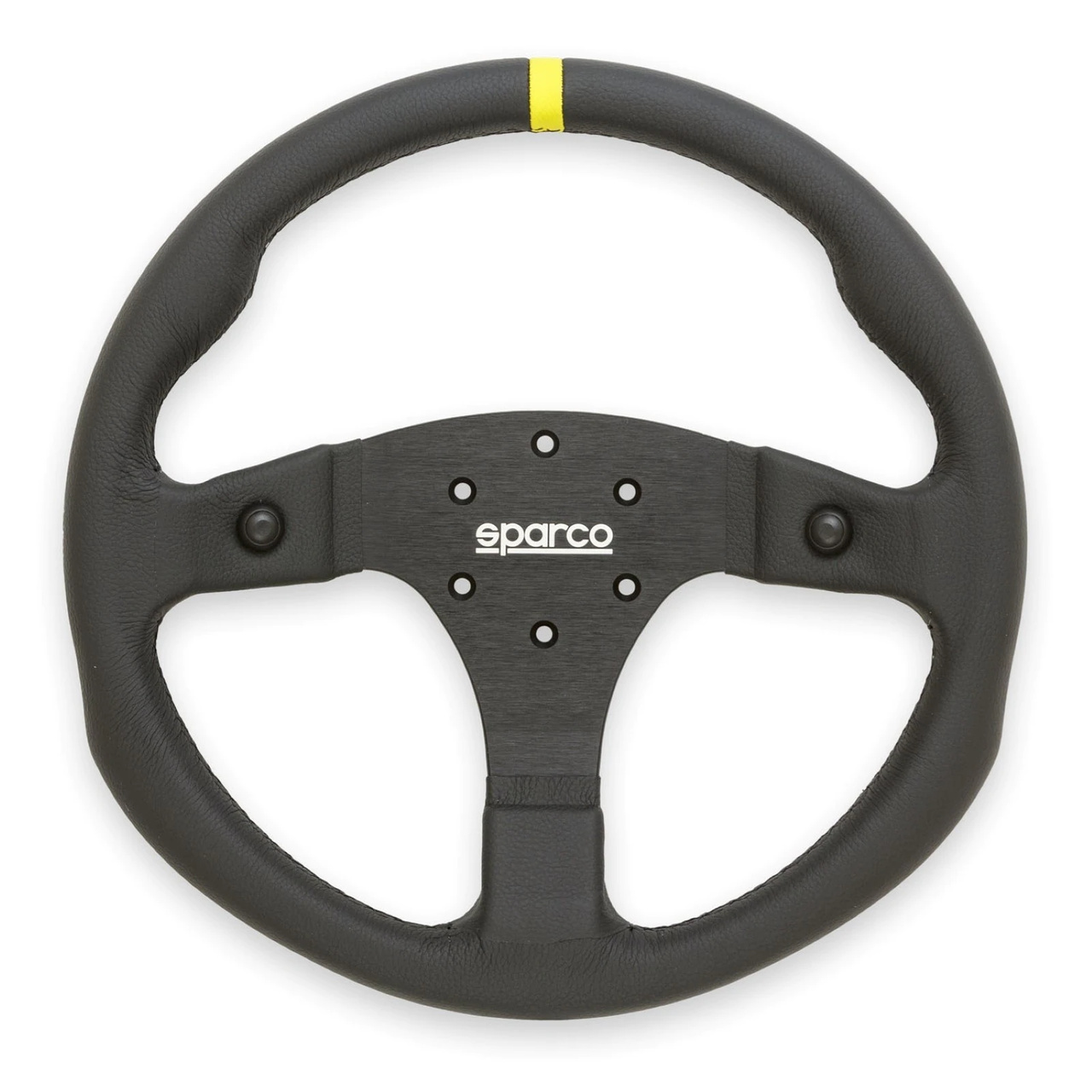Sparco R350B Ratt Läder, Med knappar