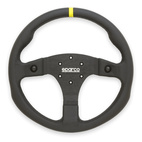 Sparco R350B Ratt Läder, Med knappar