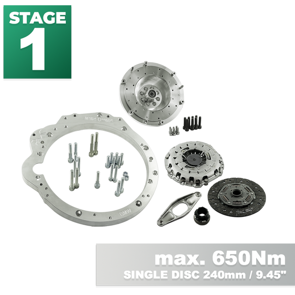 Adapter kit växellåda Mercedes OM605 OM606 - BMW M57N2 6-speed