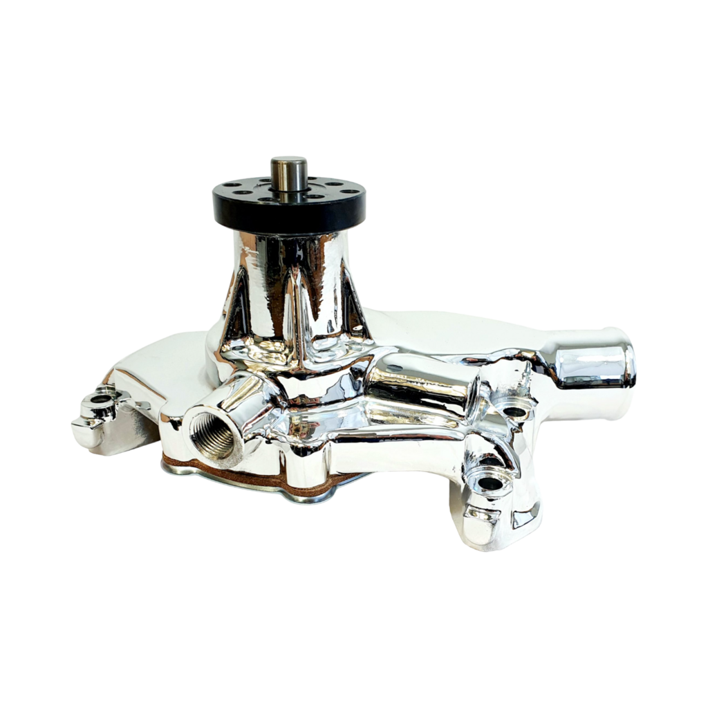 Vattenpump Kort Chevrolet Small Block Krom