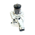 Vattenpump Kort Chevrolet Small Block Krom Rib