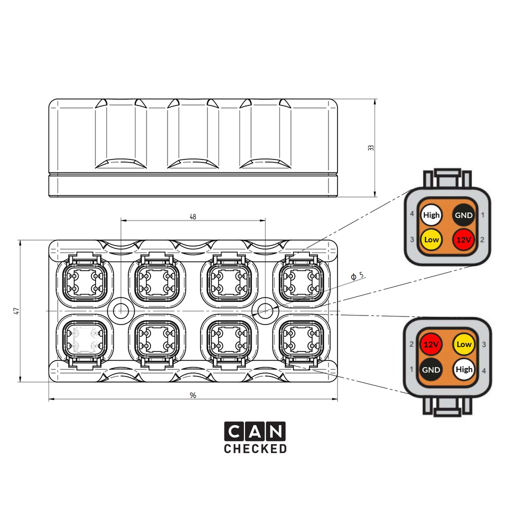 CBD08 - CAN Bus Distribution