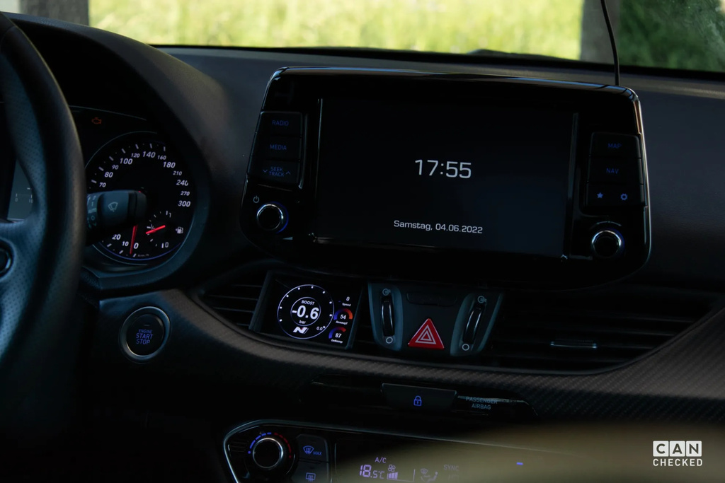 MFD28 Gen2 till Hyundai i30 N FL RHD