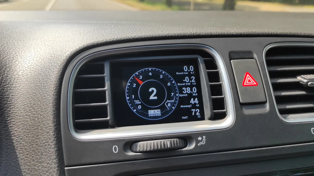 MFD28 Gen2 till VW Golf MK6 (Typ 1K) RHD