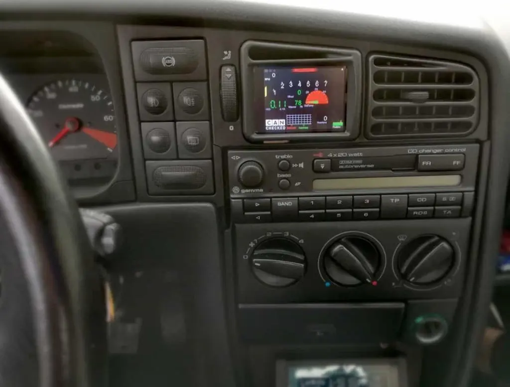 MFD28 Gen2 till VW Corrado FL LHD