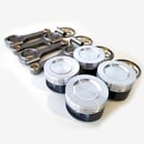 KIT Wiseco Kolvar + H-profil Vevstakar Volvo 740/940 B230 (96,25mm)