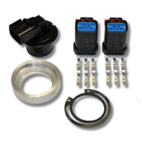 Kontakt tankgenomföring universal med svetsfläns i stål