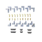 Tändkabelsats 45 grader Röda