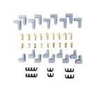 Tändkabelsats 45 grader Röda