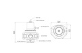 Turbosmart Bränsletrycksregulator AN10/AN8 Pro Svart