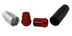 Hjulmutter Kit Stål Röd M12x1,5 (32mm)