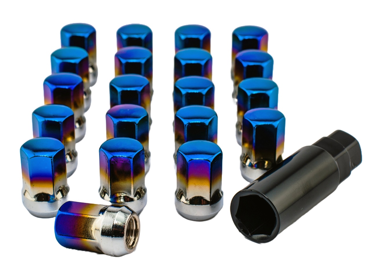 Hjulmutter Kit Krom M12x1,5 (32mm)