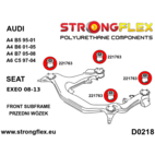 Främre subframe bussningssats SPORT