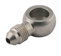 Banjo rak kort AN4 (12mm) rostfritt